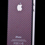Laminátový panel - černo červený a nový design pro iPhone